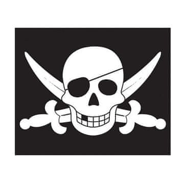GIGI PIRATSKA zastava na jarbolu