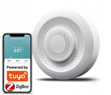 Tuya Zigbee senzor temperature kvalitete zraka, CO2 VOC detektor