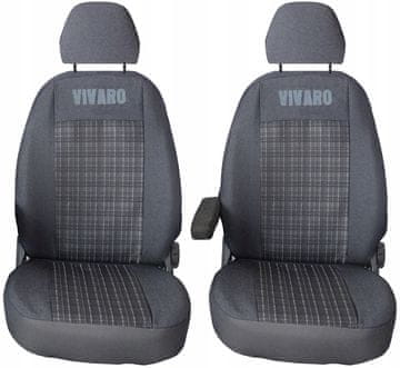 Navlake za prednja sjedala Opel Vivaro A 2001-2014 prednje 1+1 premium strong