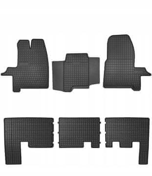 Ford Transit Custom 2 reda 2012+ gumene podne prostirke