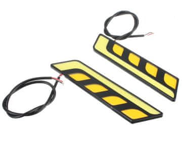 motoLEDy ŚWIATŁA DRL COB LED 20W dzienne + kierunkowskaz