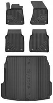 Set od 77 gumenih patosnica i prostirki za Audi A8 D4 Long 2013 -2017
