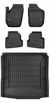 Set 3D gumenih patosa za Skoda Fabia 2 Kombi 2006-2014