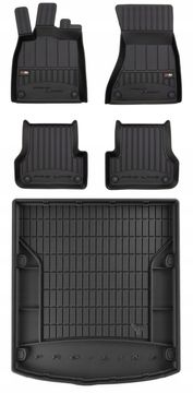 3D patosnice i set prostirki Audi A6 C7 Sedan 2011-2018