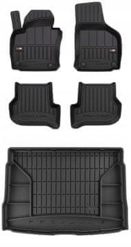 Set 3D gumenih tepiha VW Golf 6 HB 2008-2012