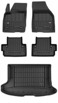 Set 3D gumenih tepiha Volvo C30 HB 2006-2012 zn, bs
