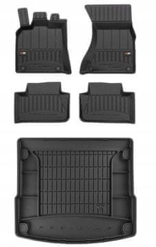 Set 3D gumenih tepiha za Porsche Macan od 2013.