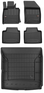 Set 3D gumenih patosnica za Volvo S90 Sedan 2016-