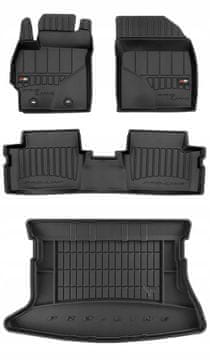 Set 3D gumenih tepiha Toyota Auris 1 HB 2006-2012