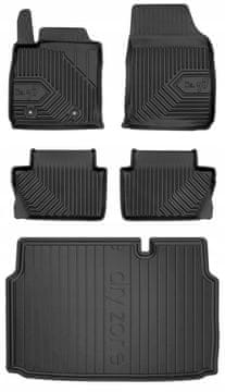 Set od 77 podnih prostirki i prostirke Ford EcoSport 2 2017.-2022. d