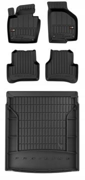 Set 3D gumenih tepiha VW Passat CC FB 2007.-2011.