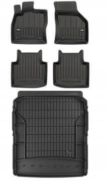 Set 3D gumenih tepiha za Škodu Superb 3 Kombi 2015-2023