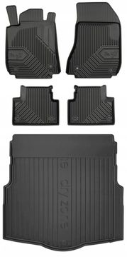 Set od 77 gumenih patosnica i prostirki za Alfa Romeo 159 Karavan 2005-2011