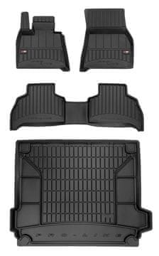 Set 3D tepiha za pod i prtljažnik BMW X5 G05 od 2018. - 5 sjedala
