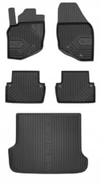 Set od 77 gumenih patosnica i navlaka za Volvo V70 2 karavan od 2000. do 2007.