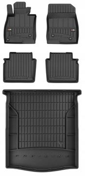 Set 3D gumenih tepiha za Mazdu 6 3 Sedan od 2013.