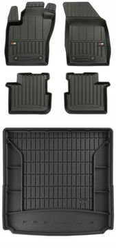 Set 3D gumenih patosnica i prostirki za Fiat Tipo Kombi iz 2016.