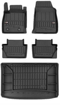 Set 3D gumenih patosnica i prostirki za Ford EcoSport II od 2017. do 2022. godine