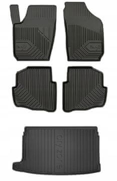 Set od 77 podnih prostirki i tepiha za VW Polo 4 Hatchback 2001-2009 g