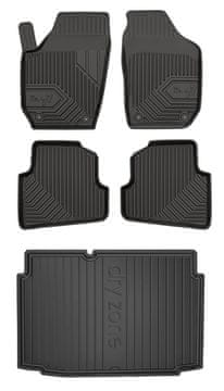 Set od 77 podnih prostirki i tepiha VW Polo 4 Hatchback 2001-2009 d