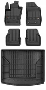 Set 3D gumenih tepiha za Jeep Compass 2 od 2017.