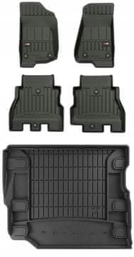 3D gumene podne prostirke za Jeep Wrangler JL od 2018.