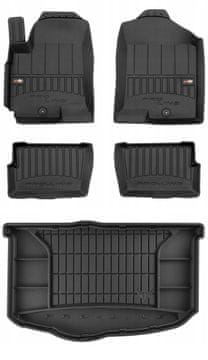 Set 3D gumenih tepiha Kia Soul 1 M, L 2008-2013 d