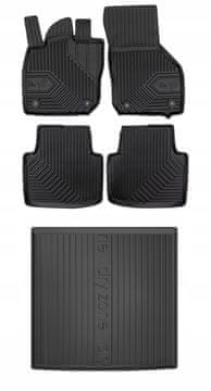 Set od 77 gumenih patosnica i prostirki za VW Passat B9 Kombi od 2023.