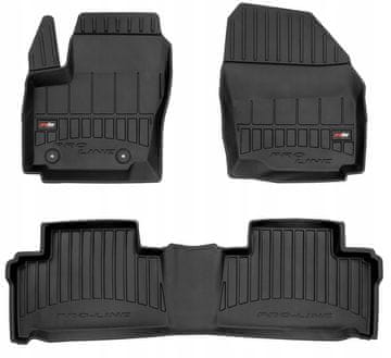 Gumene prostirke i brisači za Ford S-MAX Mk1 2006-2015, 3D S kanali