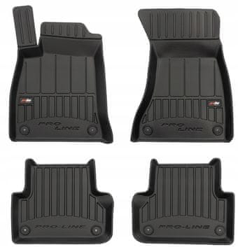 Gumene prostirke i brisači za Audi A4 B9 2015-2023, 3D kanali