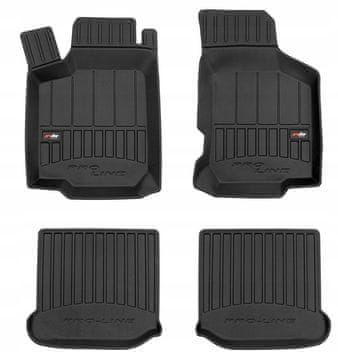 Gumene prostirke i brisači VW Golf 4 1997-2006 3D kanali