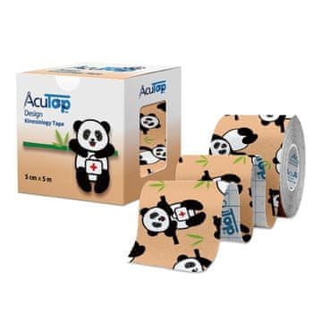 ACUTOP AcuTop traka, bež, panda, 5 cm x 5 m