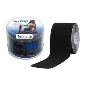 ACUTOP AcuTop Premium traka s turmalinom, crna, 5 cm x 5 m