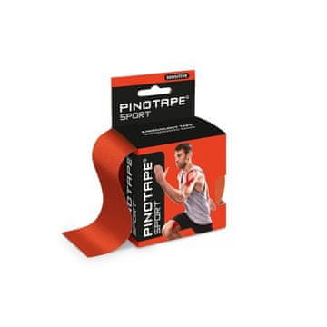 PINO PINOTAPE Sport, osjetljiva, svijetlocrvena, 5 cm x 5 m