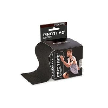 PINO PINOTAPE Sport, XL, crna, 7,5 cm x 5 m