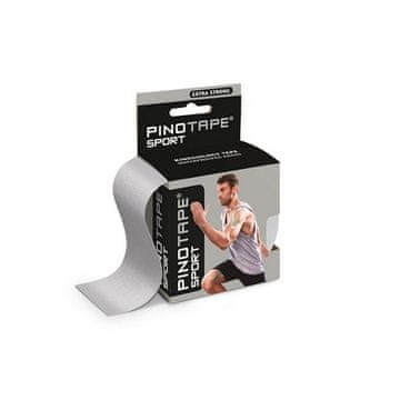 PINO PINOTAPE Sport, srebrna, 5 cm x 5 m