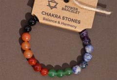 AWG Karako narukvica za čakre - više vrsta kamena - kuglice 8 mm