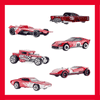 Paket automobila Hot Wheels, crveni, 5/1 (JGK08)