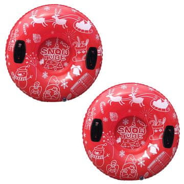 JOJOY® Snježna tuba za djecu i odrasle, napuhiva sankanja s ručkama, zimska zabava na snijegu (1+1 Gratis) | S2NOWRIDER