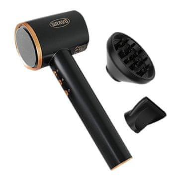 BRAVO Profesionalni sušilo za kosu B-4998 crni Forte s BLDC motorom