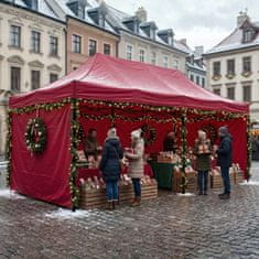 Aga Šator na sklapanje PARTY 3x6m Vinski