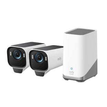 Anker S3 PRO KIT 2x kamera + bazna stanica, bijela (T88923W1)