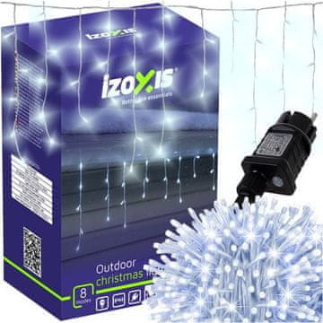 Izoxis 300 LED vanjske ledene zavjese 15 m – hladno bijele
