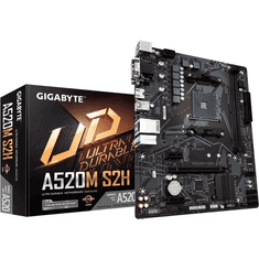 Gigabyte A520M S2H, DDR4, SATA3, USB3.2Gen1, HDMI, AM4 mATX