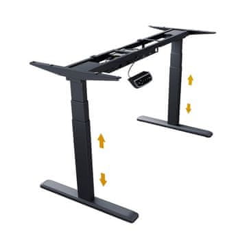 IcyBox IB-EW205B-T postolje za ergonomsku električnu podiznu školu