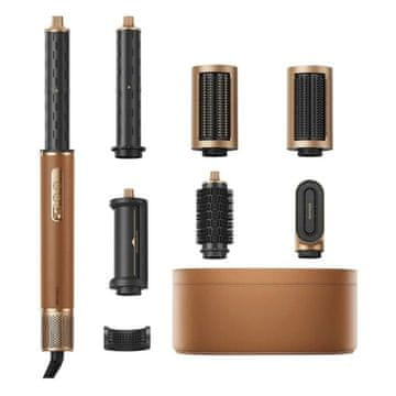 Dreame Airstyle Pro sušilnik i oblikovatelj kose s 7 nastavaka, smeđa