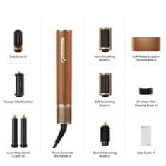 Dreame Airstyle Pro sušilnik i oblikovatelj kose s 7 nastavaka, smeđa