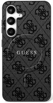 Guess Originalni ovitek GUHMPS25FEG4GFRK za Samsung galaxy S25 FE - MagSafe - Classic Logo - crn