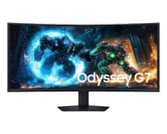 Samsung G75F Odyssey G7 monitor, zakrivljeni, VA, 180Hz (LS40FG750EUXEN)