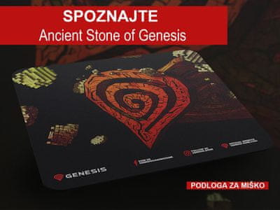 Ancient Stone of Genesis - Kompaktna podloga za miško